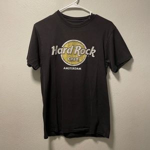 Hard Rock Cafe Amsterdam Black T-shirt - Small